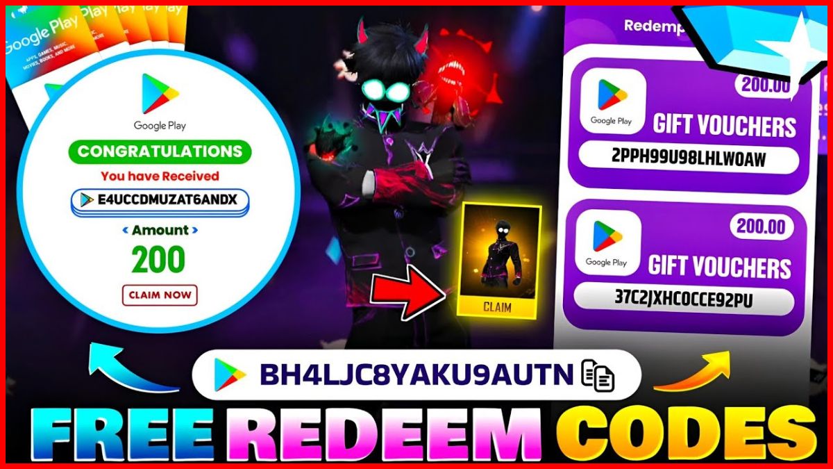 Free Fire MAX redeem codes